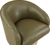 Gibson Vegan Leather Swivel Accent Chair - Luxurious Comfort with Modern Style for Your Home Decor