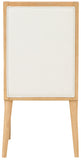 Bristol Dining Chairs - Set of 2 Modern Channel Tufted Chairs with Stylish Wood Frame for Dining Room