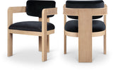 Sacha Velvet Upholstered Dining Chair(Set of 2)