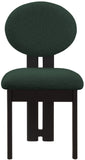 Napa Mid-Century Modern Dining Chair Set - Stylish Boucle Upholstery & Elegant Walnut Frame