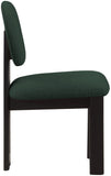 Napa Mid-Century Modern Dining Chair Set - Stylish Boucle Upholstery & Elegant Walnut Frame