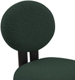 Napa Mid-Century Modern Dining Chair Set - Stylish Boucle Upholstery & Elegant Walnut Frame