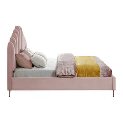 Lily Velvet Queen Bed