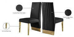 Porsha Faux Leather Dining Chair