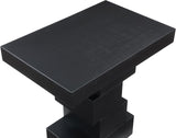 Westmount End Table - Elegant Art Deco Design with Sturdy Ash Veneer Construction for Living Room Charm