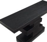 Westmount Console Table - Elegant Art Deco Design with Sturdy Ash Veneer for Stylish Living Spaces