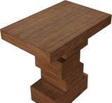 Westmount End Table - Elegant Art Deco Design with Sturdy Ash Veneer Construction for Living Room Charm