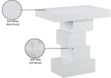Westmount End Table - Elegant Art Deco Design with Sturdy Ash Veneer Construction for Living Room Charm