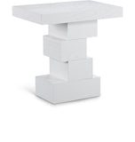 Westmount End Table - Elegant Art Deco Design with Sturdy Ash Veneer Construction for Living Room Charm