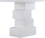 Westmount End Table - Elegant Art Deco Design with Sturdy Ash Veneer Construction for Living Room Charm