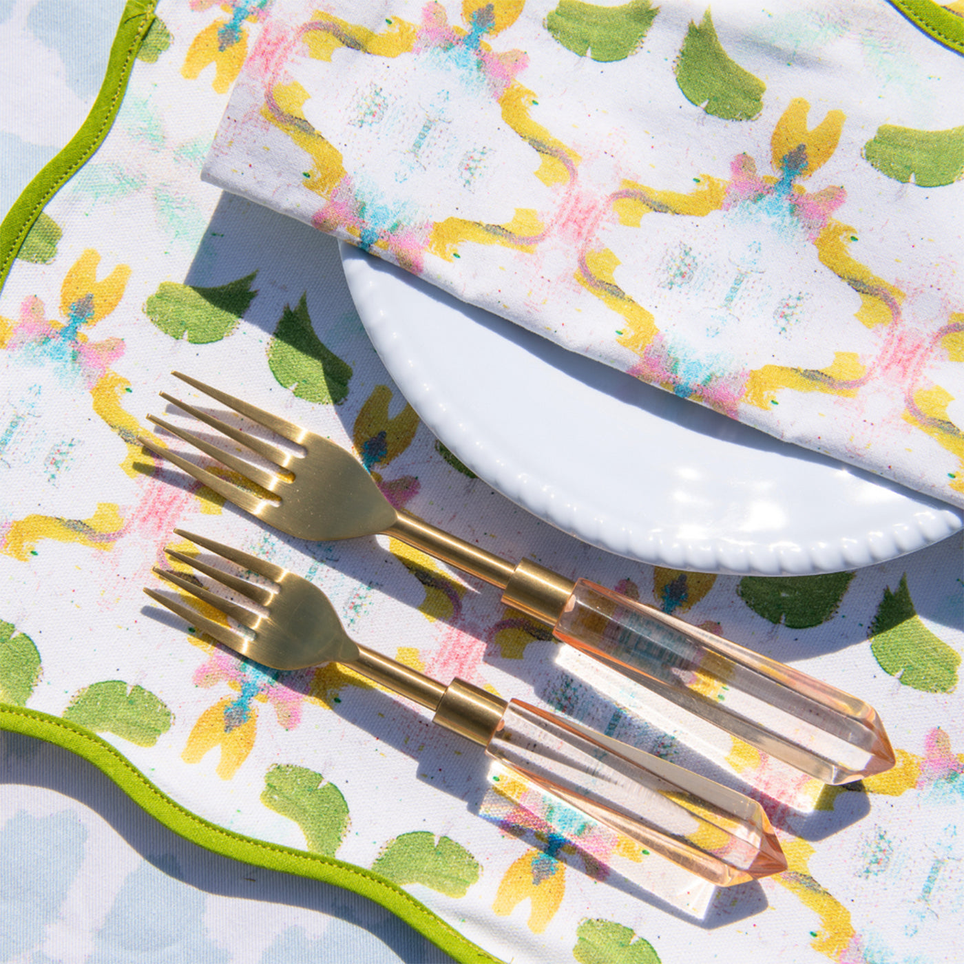 Laura Park Dogwood Dinner Napkins