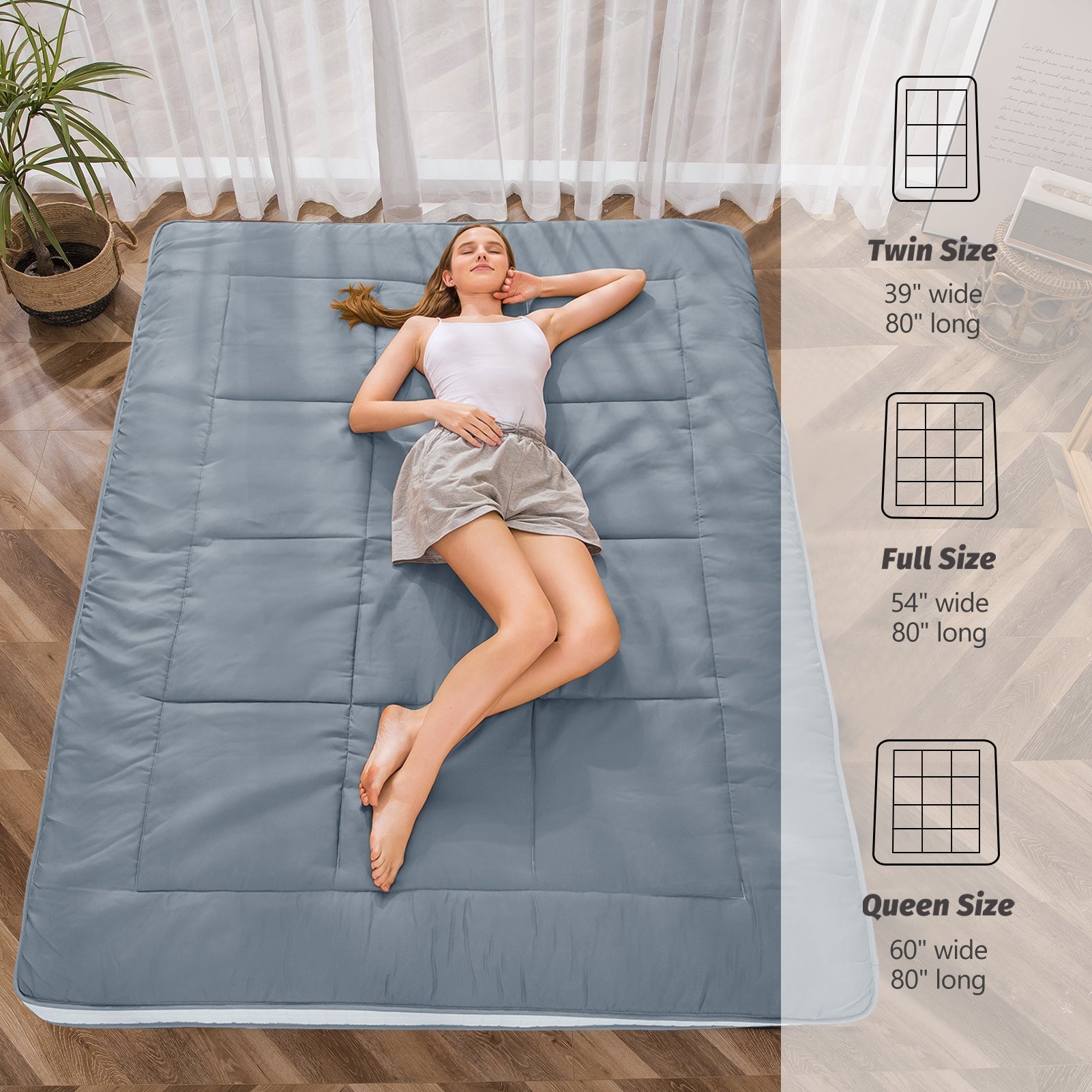 MAXYOYO Padded Japanese Floor Mattress