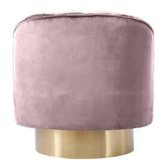 Farrah Velvet Swivel Chair