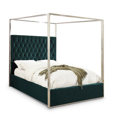 Porter Velvet Queen Bed