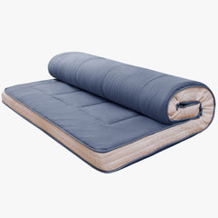 MAXYOYO Padded Comfortable Floor Mattress, Blue Gray