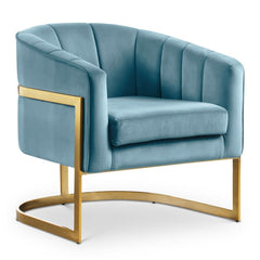 Carter Velvet Accent Chair