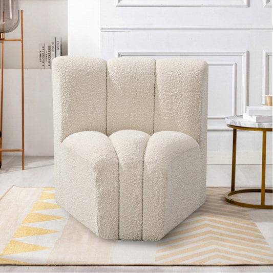 Arc Boucle Fabric Modular Chair