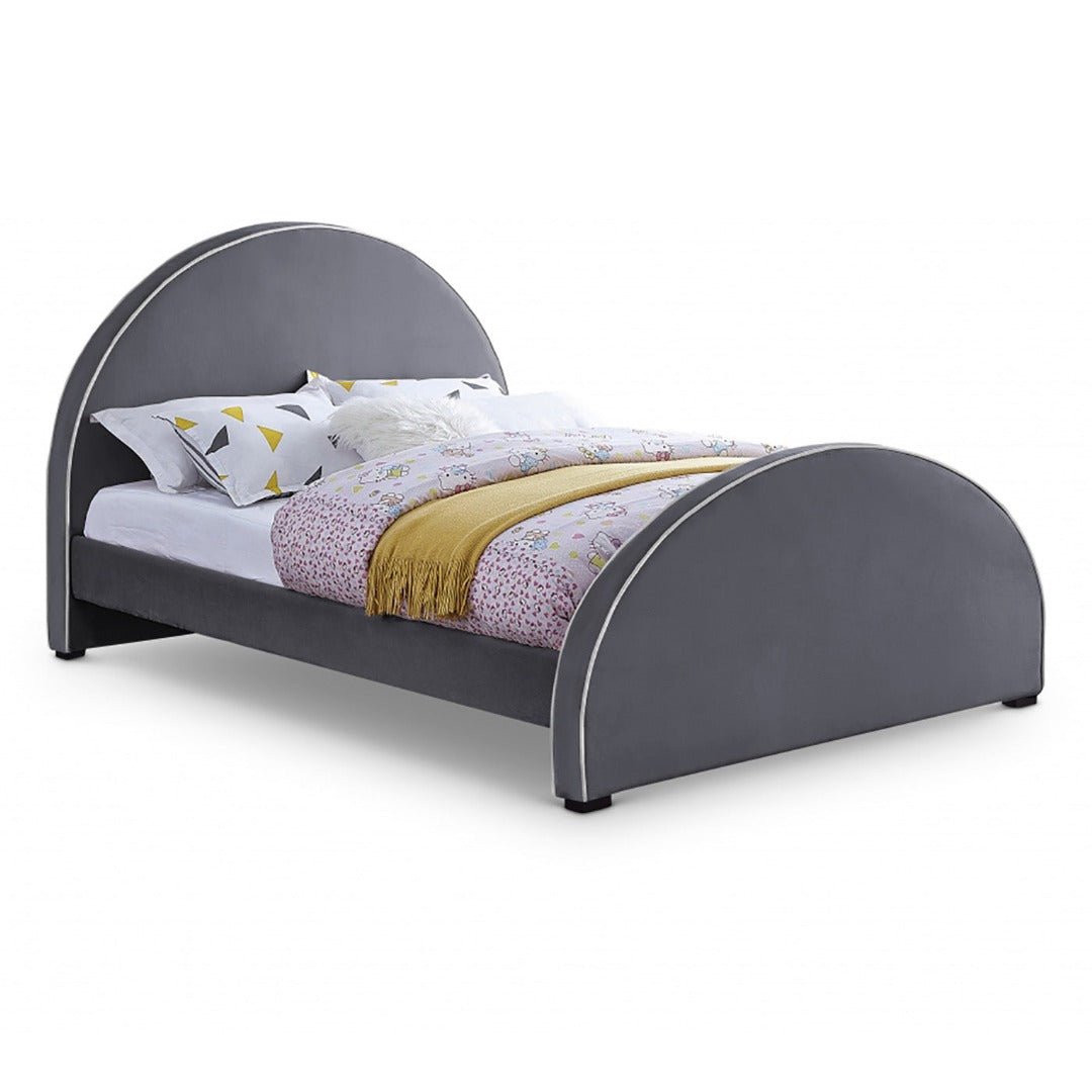 Brody Velvet King Bed