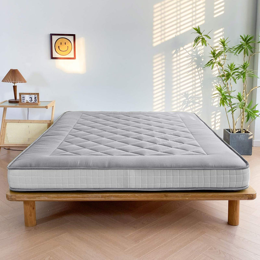 MAXYOYO Padded Japanese Floor Mattress, Grey style