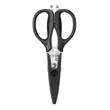 9-Inch Heavy Duty Utility Kitchen Shears with Blade Holder, Black or White