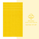 American Soft Linen 100%  Cotton Turkish Towels, 4 Pack Hand Towel Set, Super Soft, Absorbent, Quick Dry Premium Towels