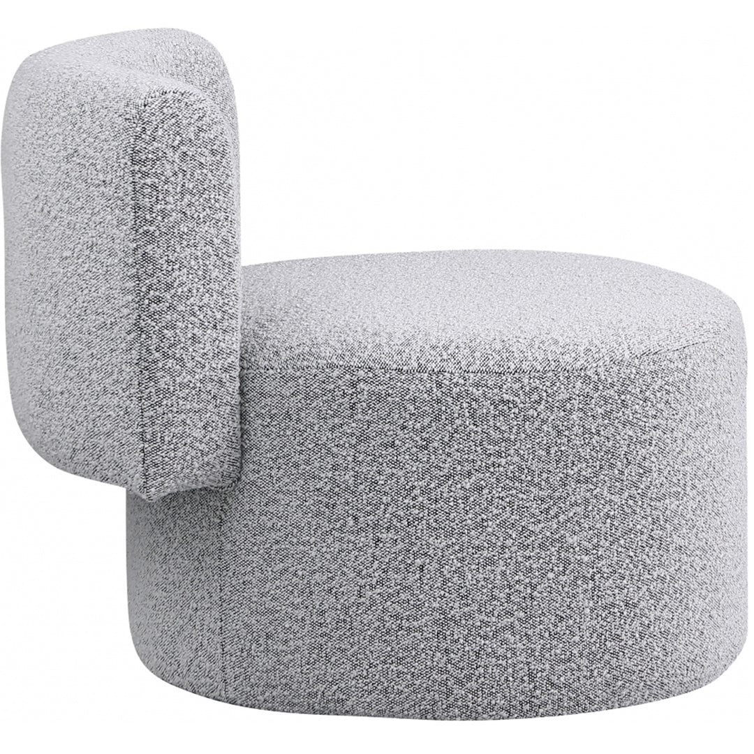 Como Boucle Fabric Accent Chair