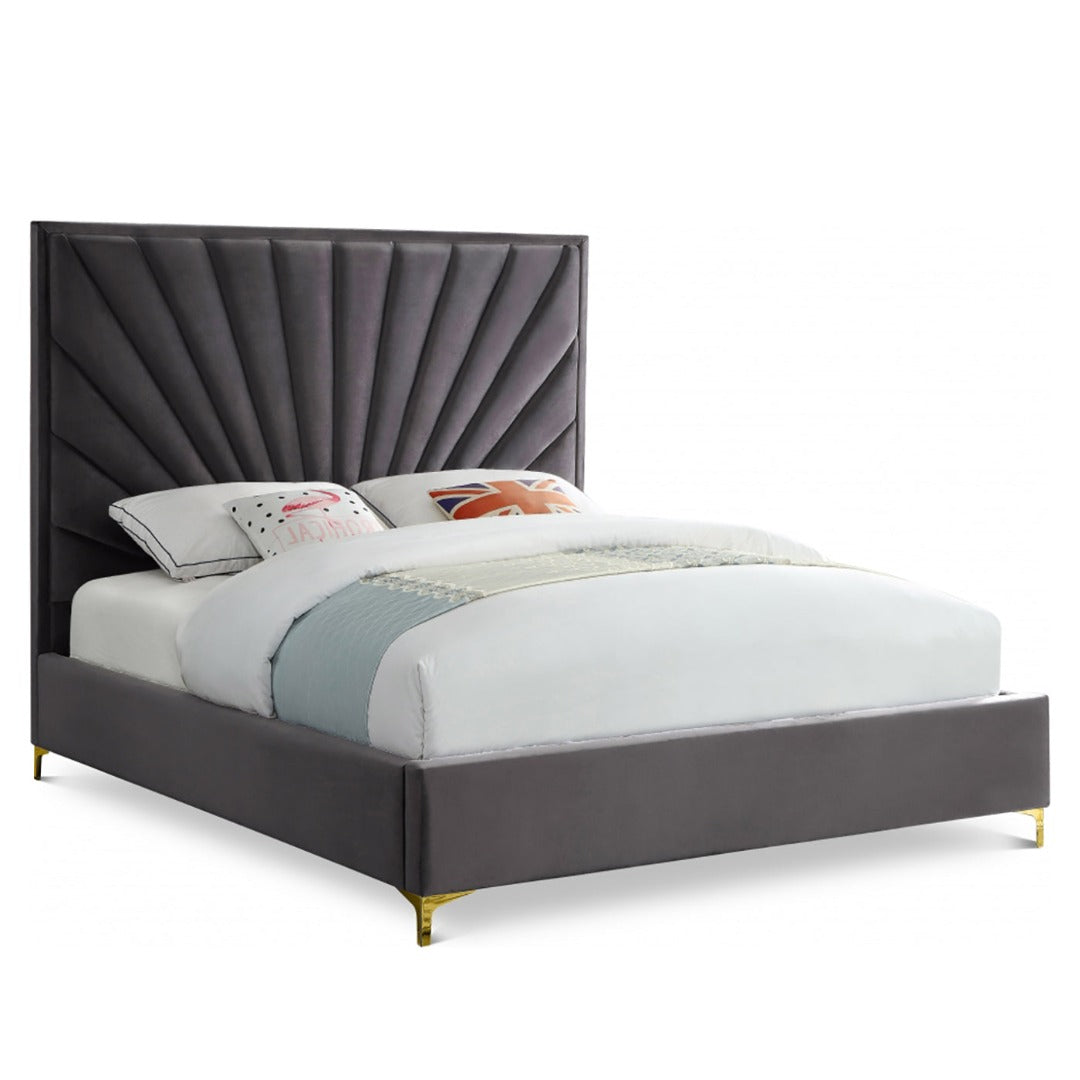 Eclipse Velvet Bed