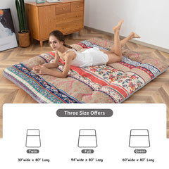 MAXYOYO Floor Mattress, Japanese Bohemia Style Futon Mattress