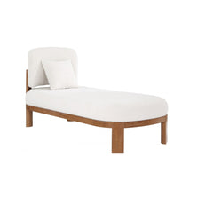 Maybourne Boucle Fabric Chaise / Bench