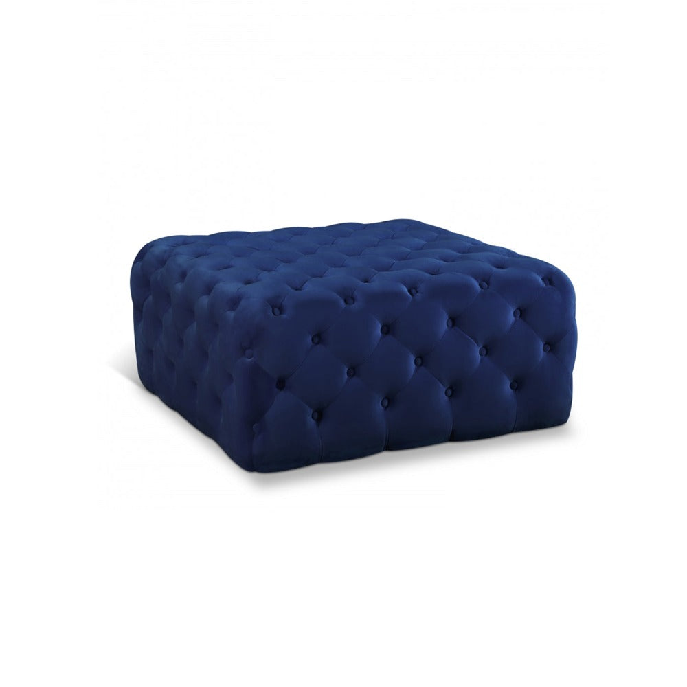 Ariel Velvet Ottoman | Bench