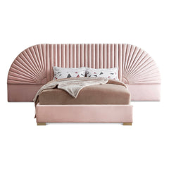 Cleo Velvet King Bed