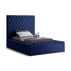 Bliss Velvet Twin Bed