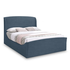 Tess Velvet King Bed