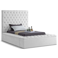 Bliss Velvet Twin Bed