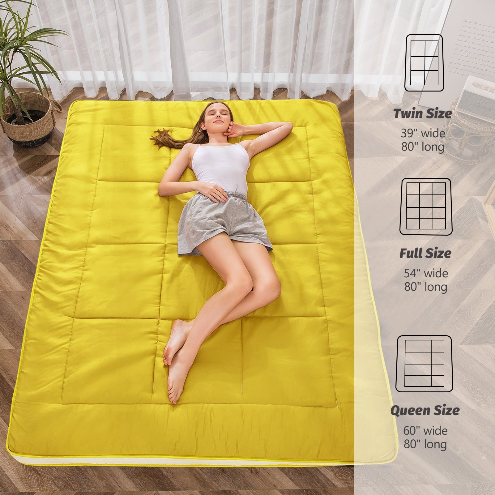 MAXYOYO Padded Japanese Floor Mattress