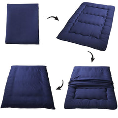 MAXYOYO Suitable For Living Room Futon Matrress, Navy