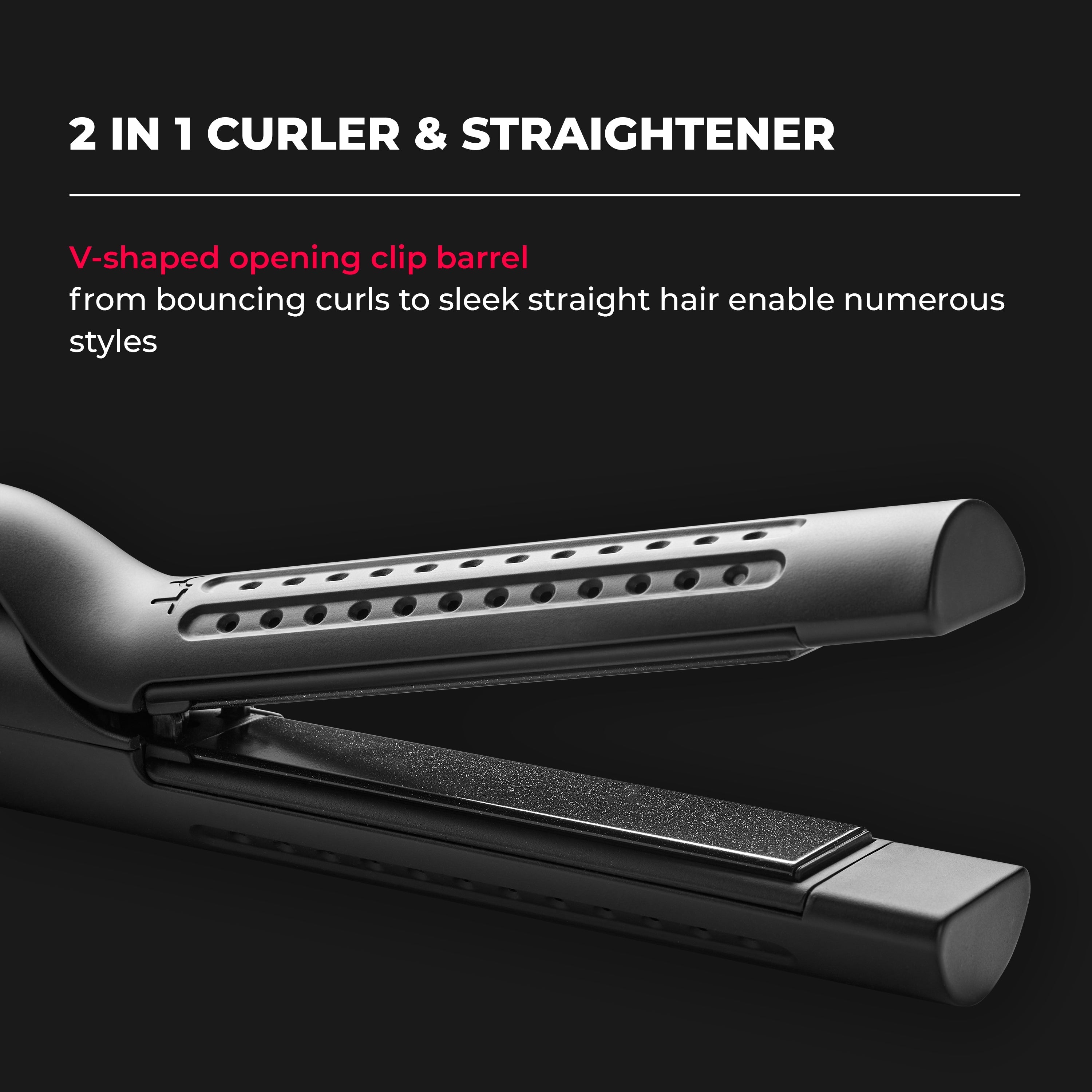 TYMO Airflow 2 in 1 Hair Curler and Straightener