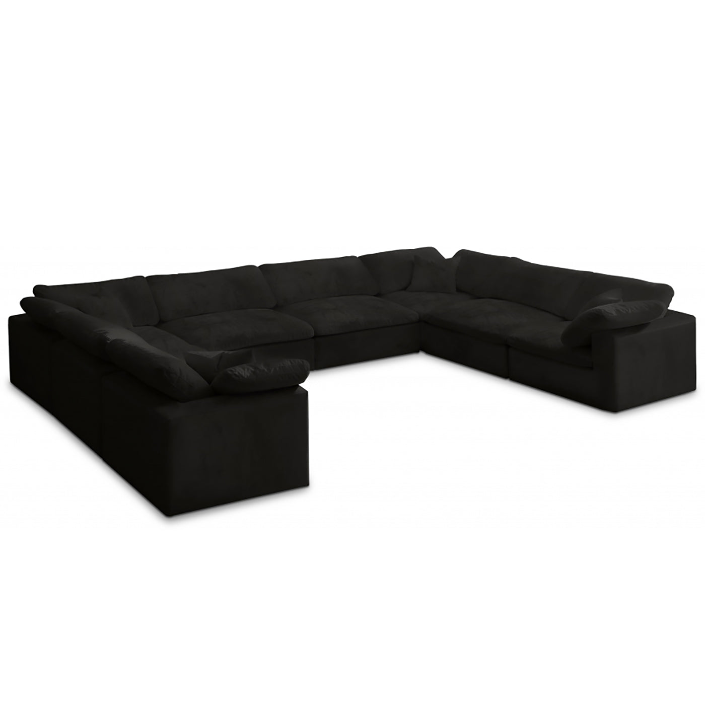 Cozy Velvet Comfort Modular Sectional