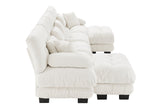 CLOUDIES 173" Sofa 4 Seater with 2 Ottoman