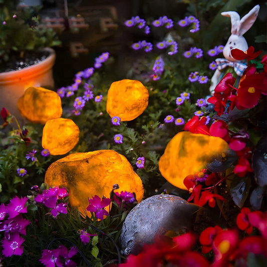 Solar Stone Glow Light