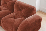 MYLO 140" 4-Seater Sofa with 1 Ottoman