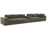 NOUVA 130" Chenille 6-Seater sofa