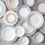 Amanda 14" Oval Platter, White