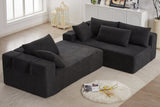 NOUVA 108" Chenille Right Chaise Sectional