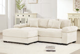 DESEO 92" Loveseat with 1 Ottoman