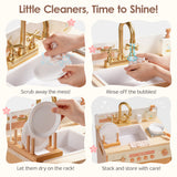 ROBUD Wooden Caramel Dishwasher