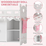 ROBUD Baby Doll Crib Rabbit