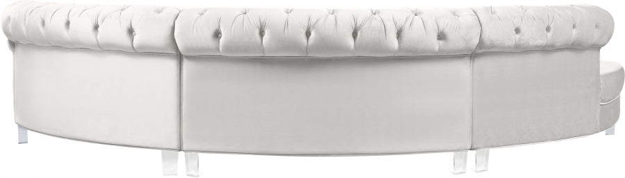 Anabella Modular Velvet Sectional