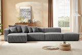 LUNOR 155" 4-Seaters Sectional