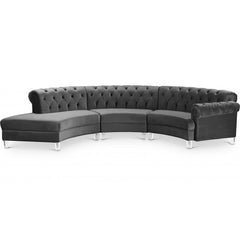 Anabella Modular Velvet Sectional